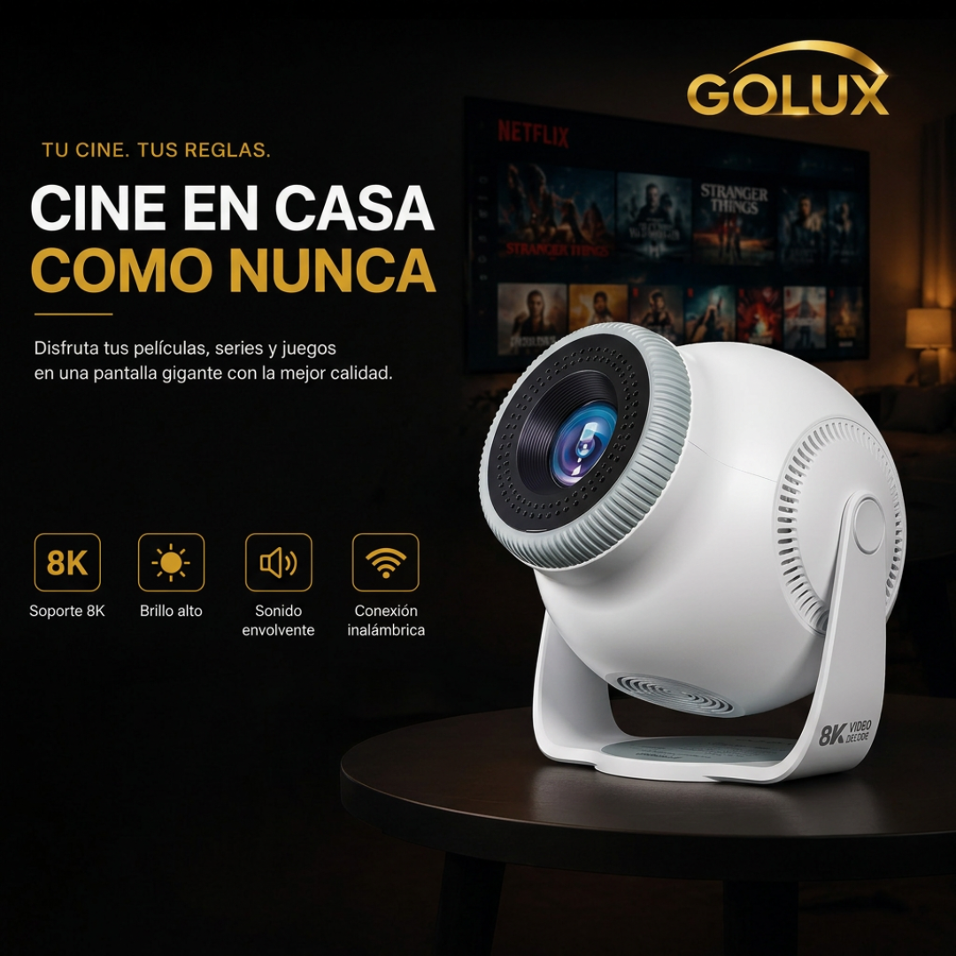 Golux: Proyector Portátil