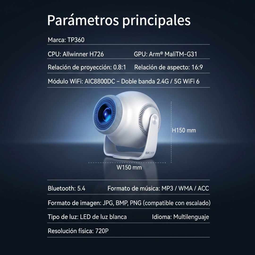 Golux: Proyector Portátil