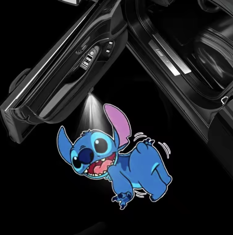 Stitch Welcome Light Car Door