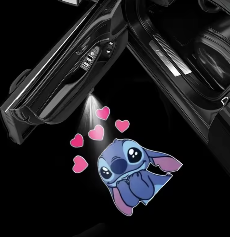 Stitch Welcome Light Car Door