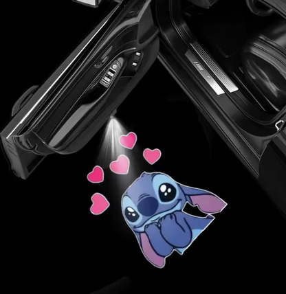 Stitch Welcome Light Car Door
