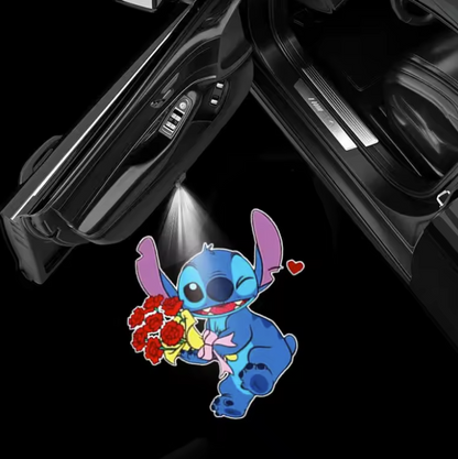 Stitch Welcome Light Car Door