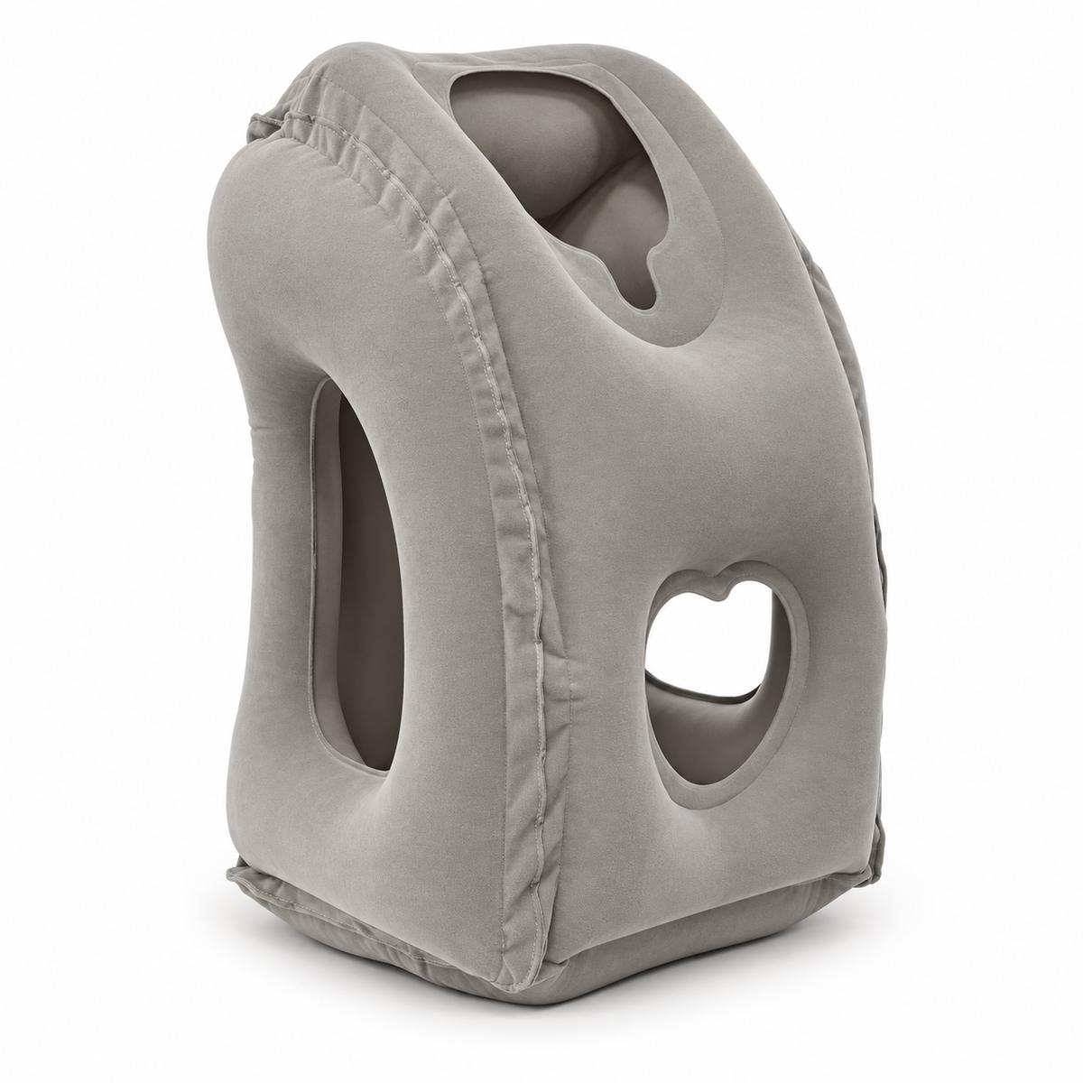 Inflatable Pillow with Head & Chin Support