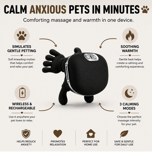 Velora™ Calming Pet Massager