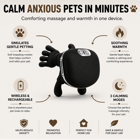 Velora™ Calming Pet Massager